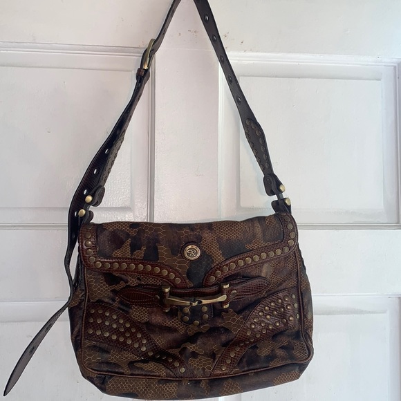 Rioni Handbags - RIONI western leather saddle crossbody bag